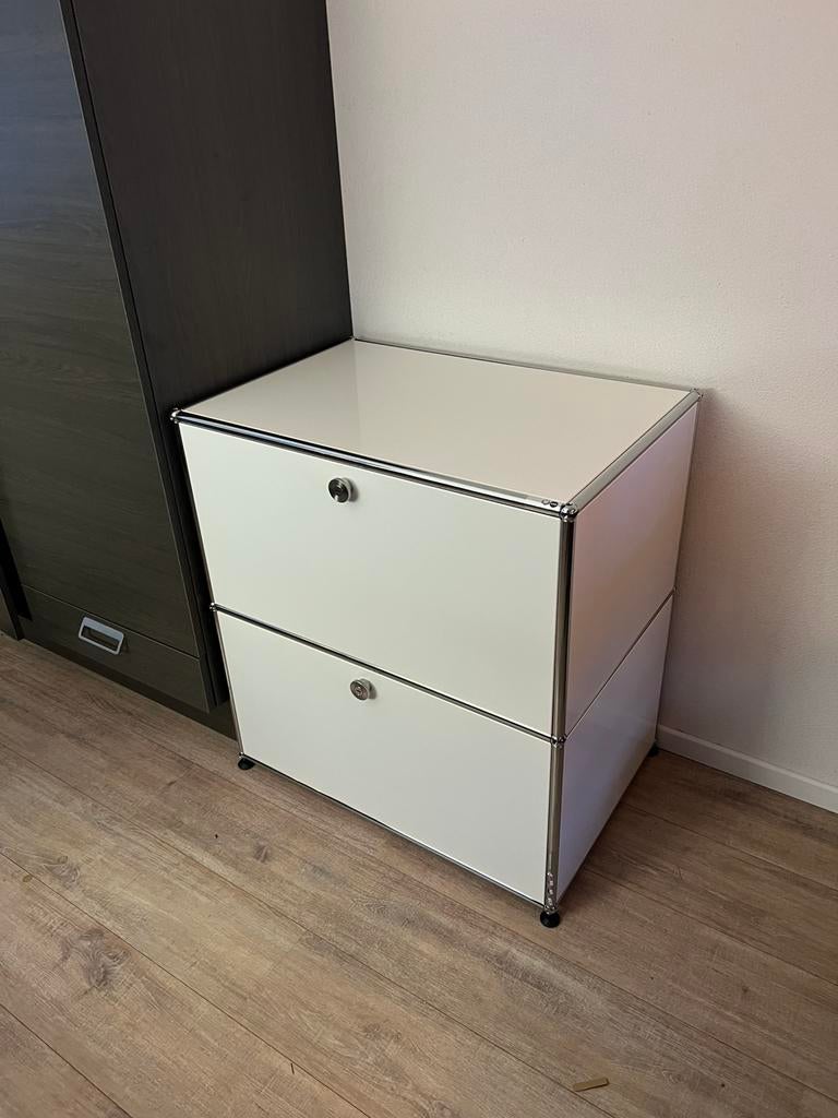 USM Haller ladekast, Huis en Inrichting, Kasten | Ladekasten, Ophalen, 50 tot 100 cm, Zo goed als nieuw, 3 of 4 laden
