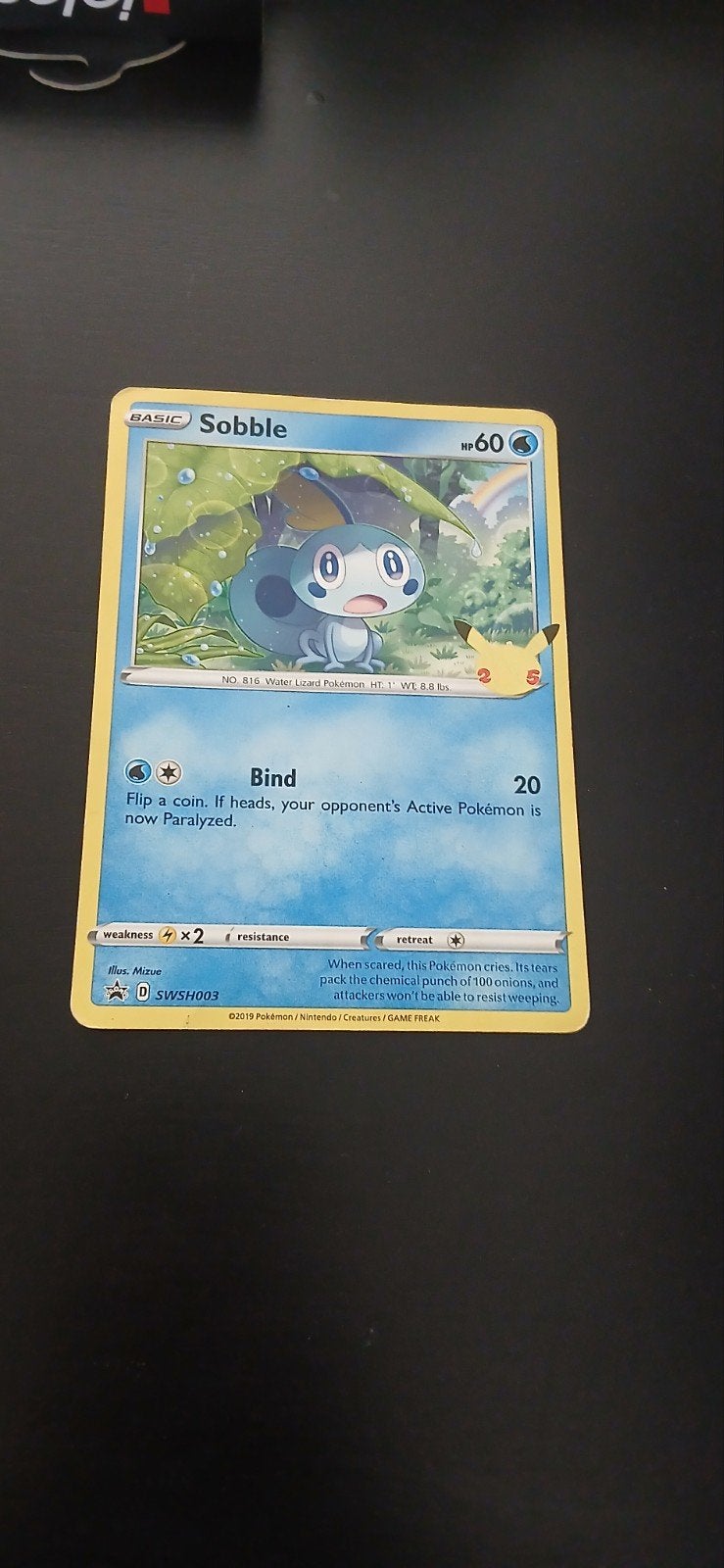 Pokémon kaarten: Pikachu V, Sobble, Oshawott, Ophalen