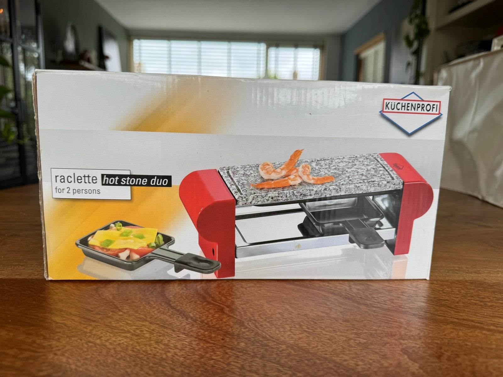 Kuchenprofi Raclette / steengrill Hot Stone Duo, Ophalen, Nieuw