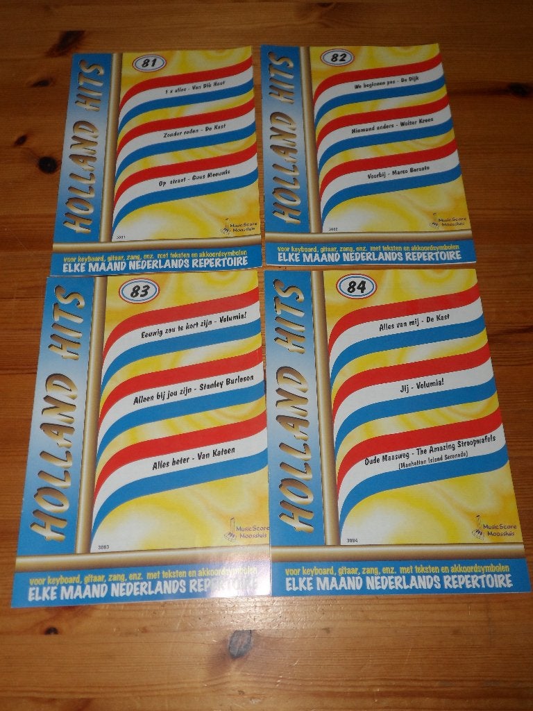 Holland Hits 83 / 84 / 88 / 89 Nieuw!, Nieuw, Ophalen of Verzenden, Keyboard, Artiest of Componist