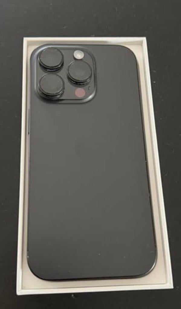 iPhone 16 Pro 128GB, 128 GB, Zwart, Zo goed als nieuw, Ophalen