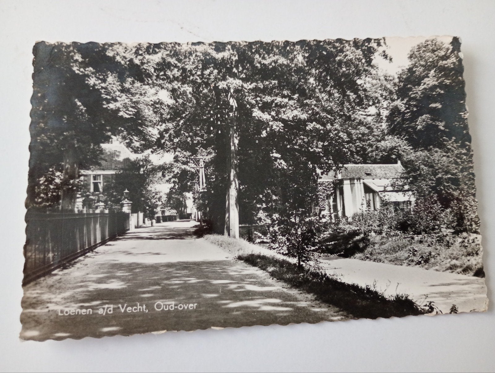 Loenen aan de Vecht 1958, Ophalen of Verzenden, 1940 tot 1960, Gelopen, Utrecht