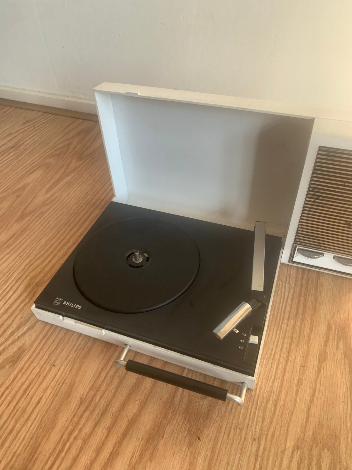 Philips Platenspeler - Draagbaar en Compleet, Ophalen of Verzenden, Gebruikt, Platenspeler, Philips