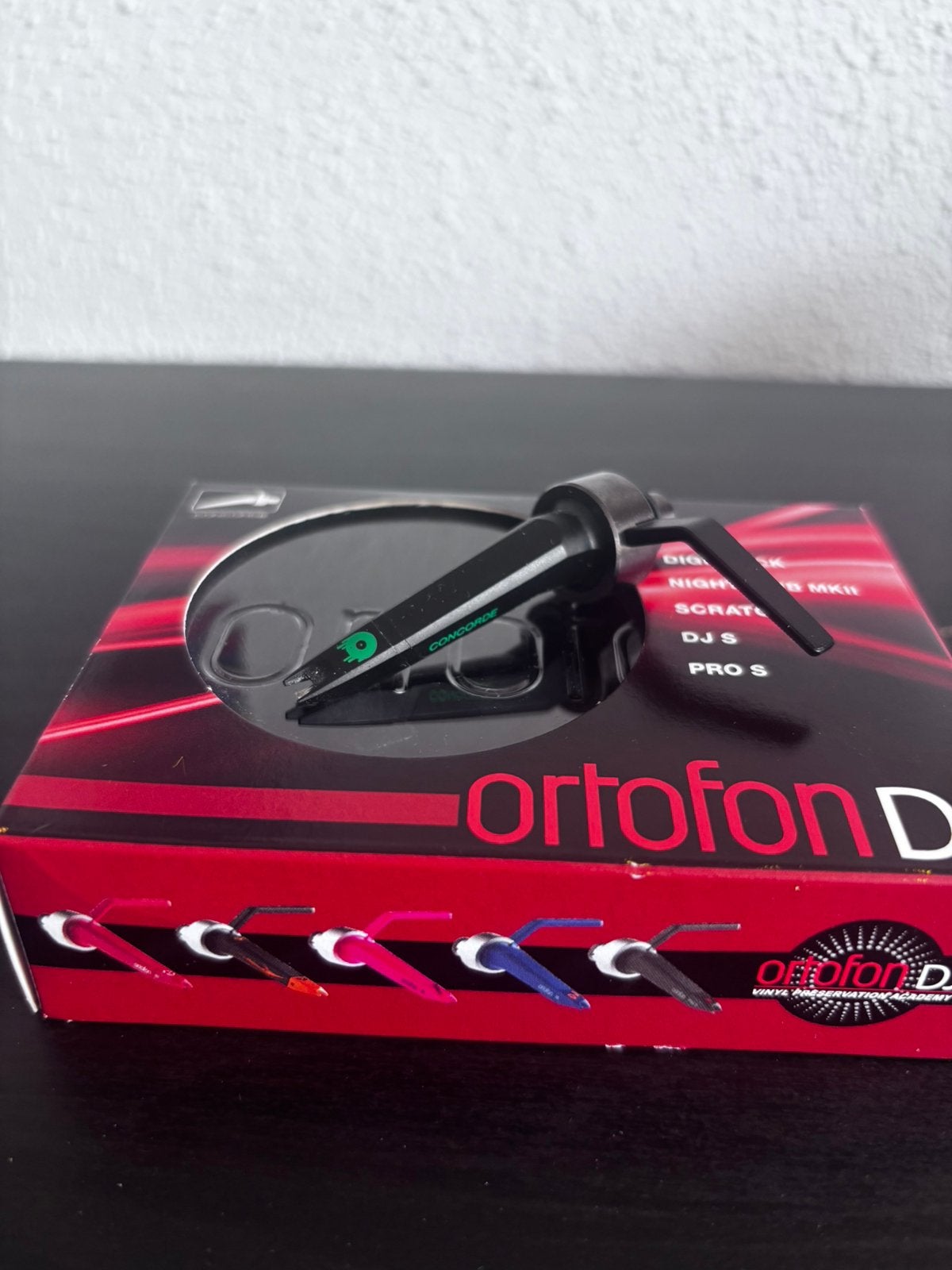 Concorde Mix Mk2 Cartridge Element voor DJ Draaitafel, Verzenden, Gebruikt, Platenspeler-onderdeel, Overige merken
