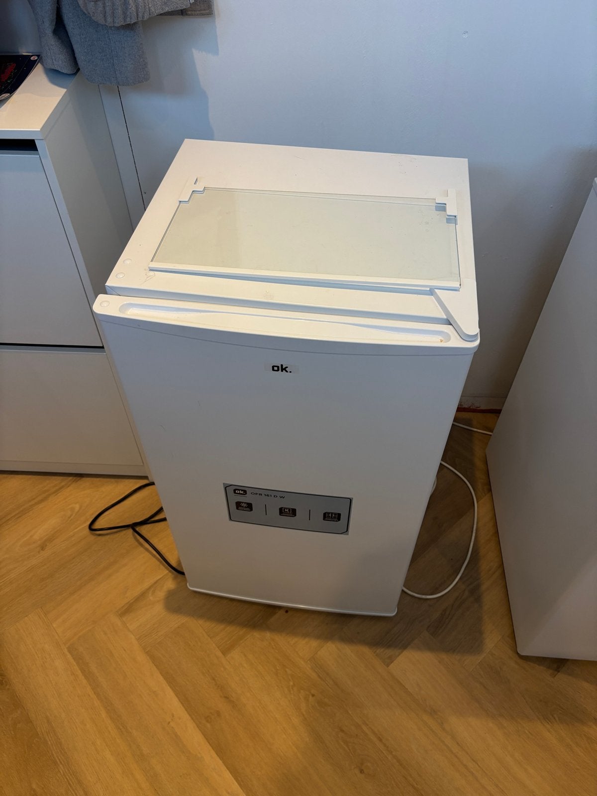 OK. Koelkast zonder vriesvak, Zonder vriesvak, 75 tot 100 liter, Zo goed als nieuw, 45 tot 60 cm