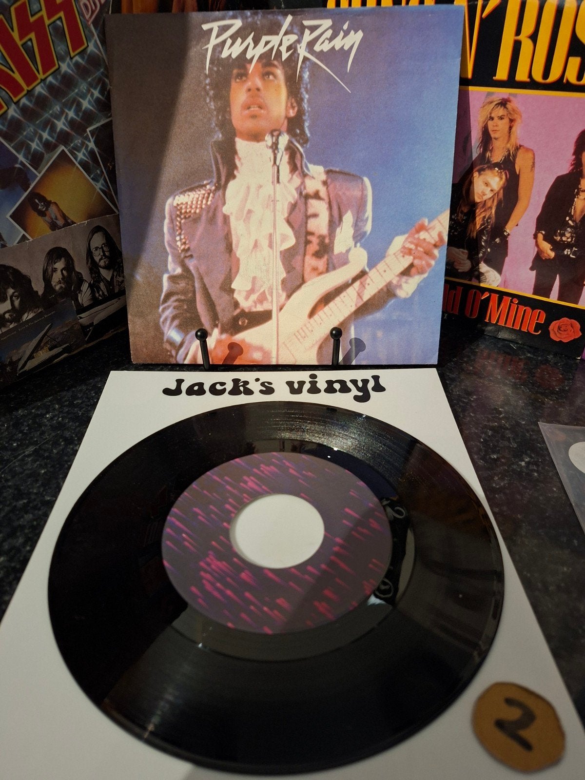 Prince - Purple Rain (Vinyl Single)  1984/2, 7 inch, Ophalen of Verzenden, Overige typen, Fotohoes
