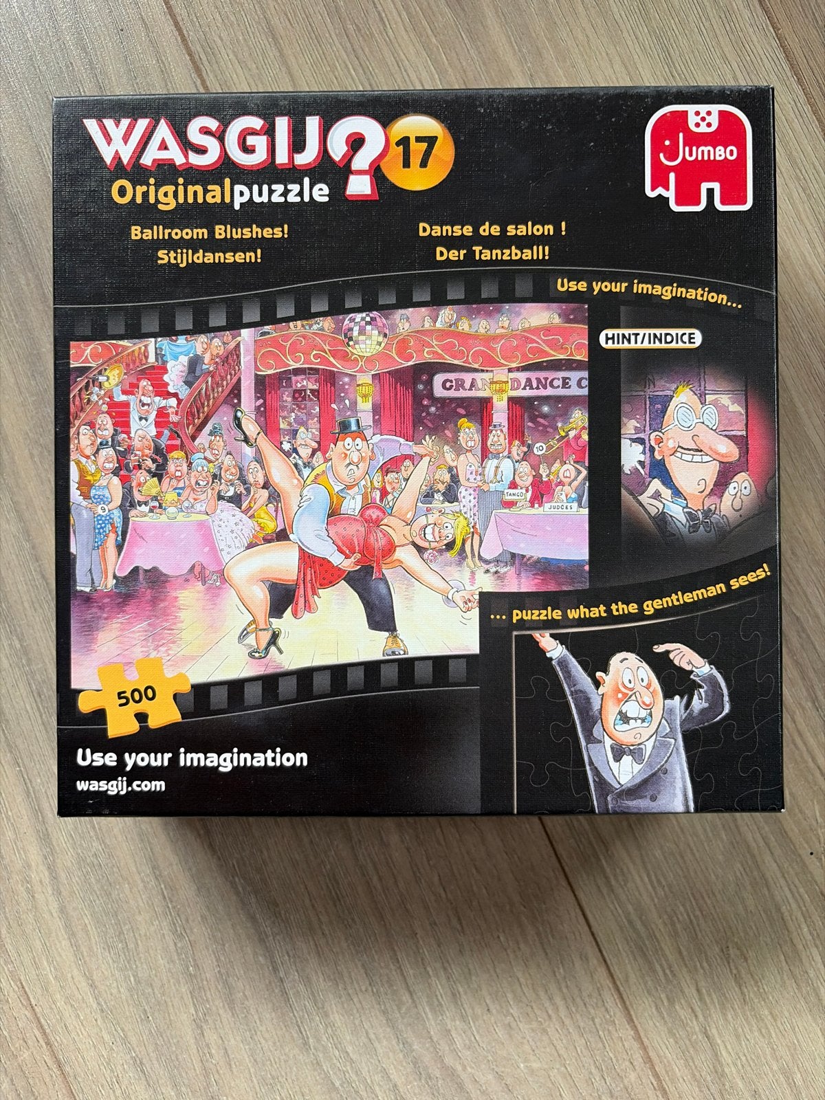 Wasgij Original 17 Ballroom Blushes! Legpuzzel 500 stukjes, Ophalen, Minder dan 500 stukjes, Zo goed als nieuw, Legpuzzel