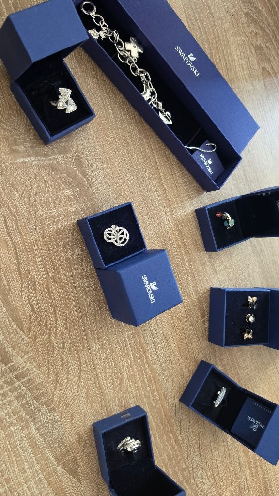Swarovski Sieraden, Met kristal, Overige materialen, Gebruikt, Ophalen of Verzenden