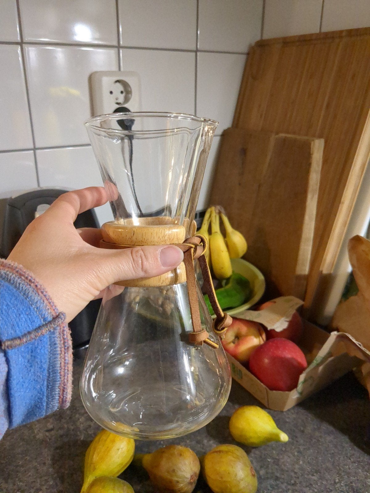 Chemex klein formaat, Overige typen, Ophalen of Verzenden, Zo goed als nieuw, Glas