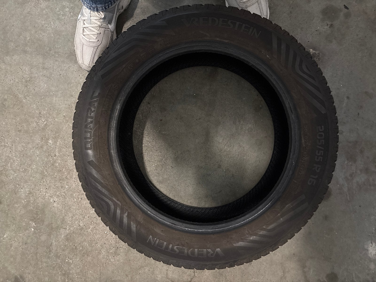 4 x Vredestein Quatrac All Season band 205/55 R16, Ophalen, Gebruikt, 16 inch, 205 mm