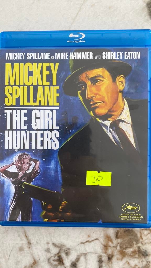 The girl hunters blu ray, Ophalen of Verzenden, Zo goed als nieuw, Thrillers en Misdaad