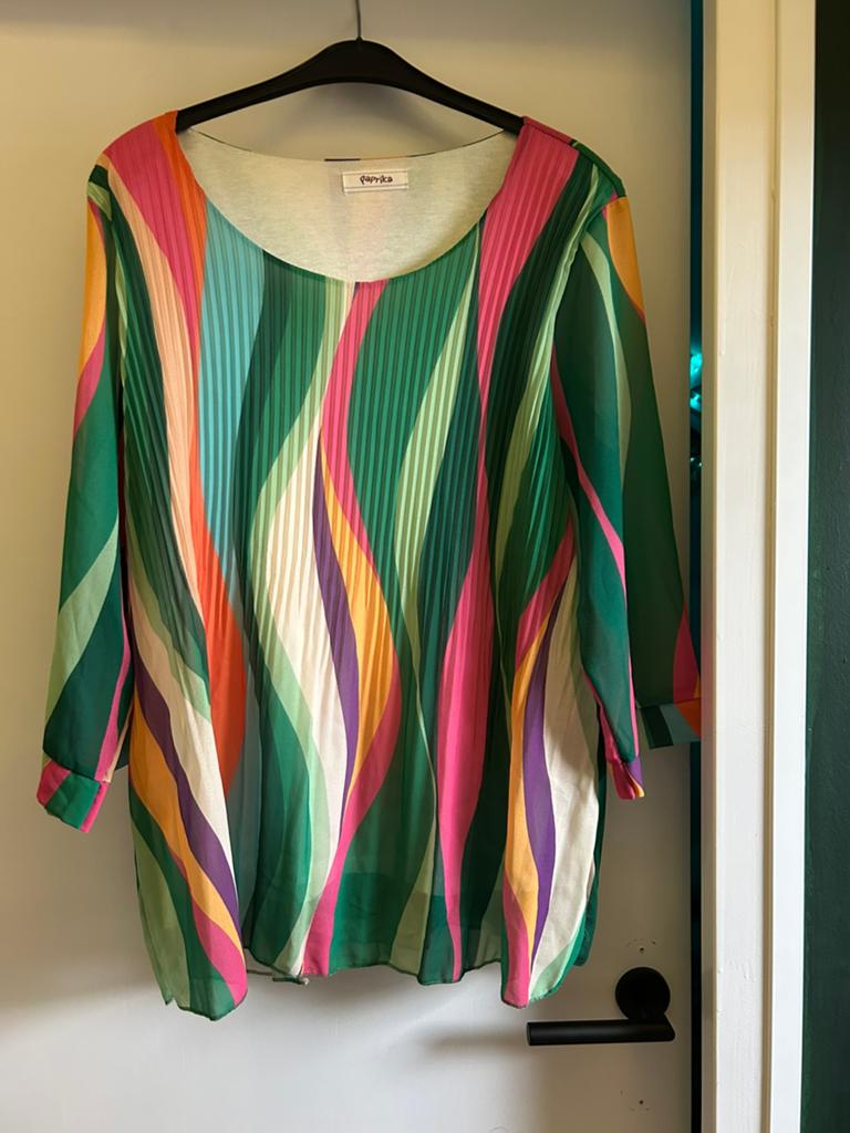 Dames shirt van paprika, Ophalen, Overige kleuren, Maat 42/44 (L), Zo goed als nieuw