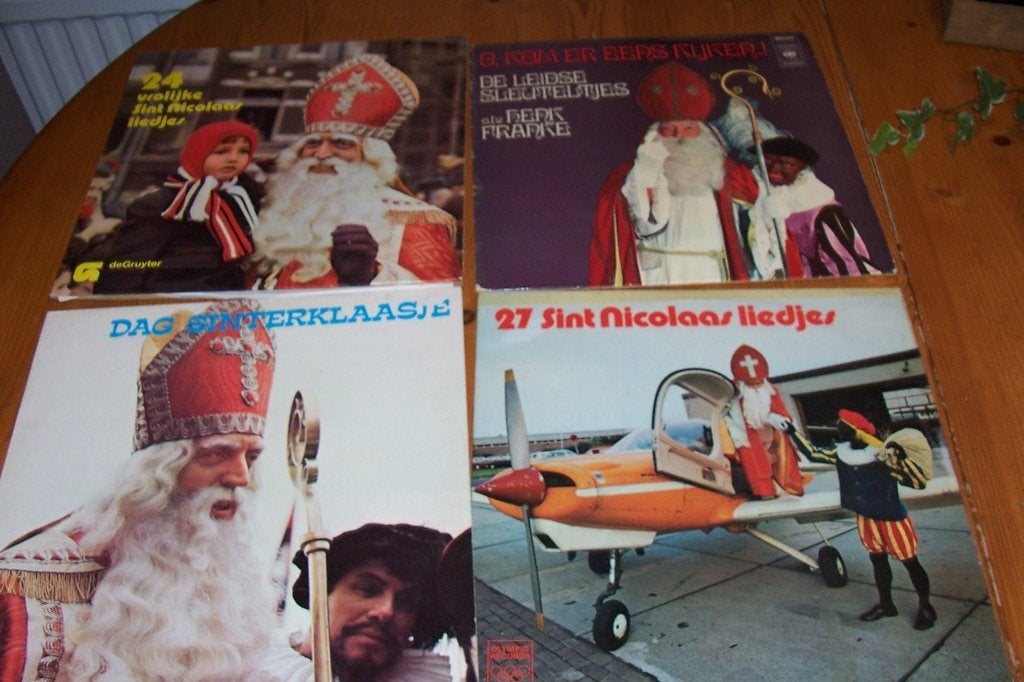 sinterkaas lp's  8 stuks, LP, Gebruikt, Ophalen of Verzenden, 12 inch