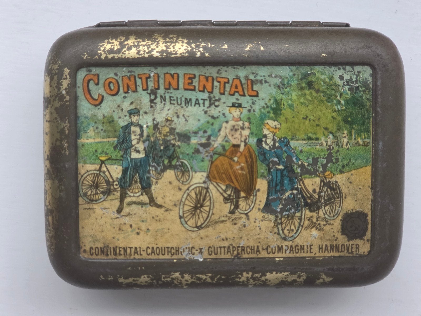 Continental Hannover Fiets Reparatie blikje, Ophalen of Verzenden, Gebruikt, Overige