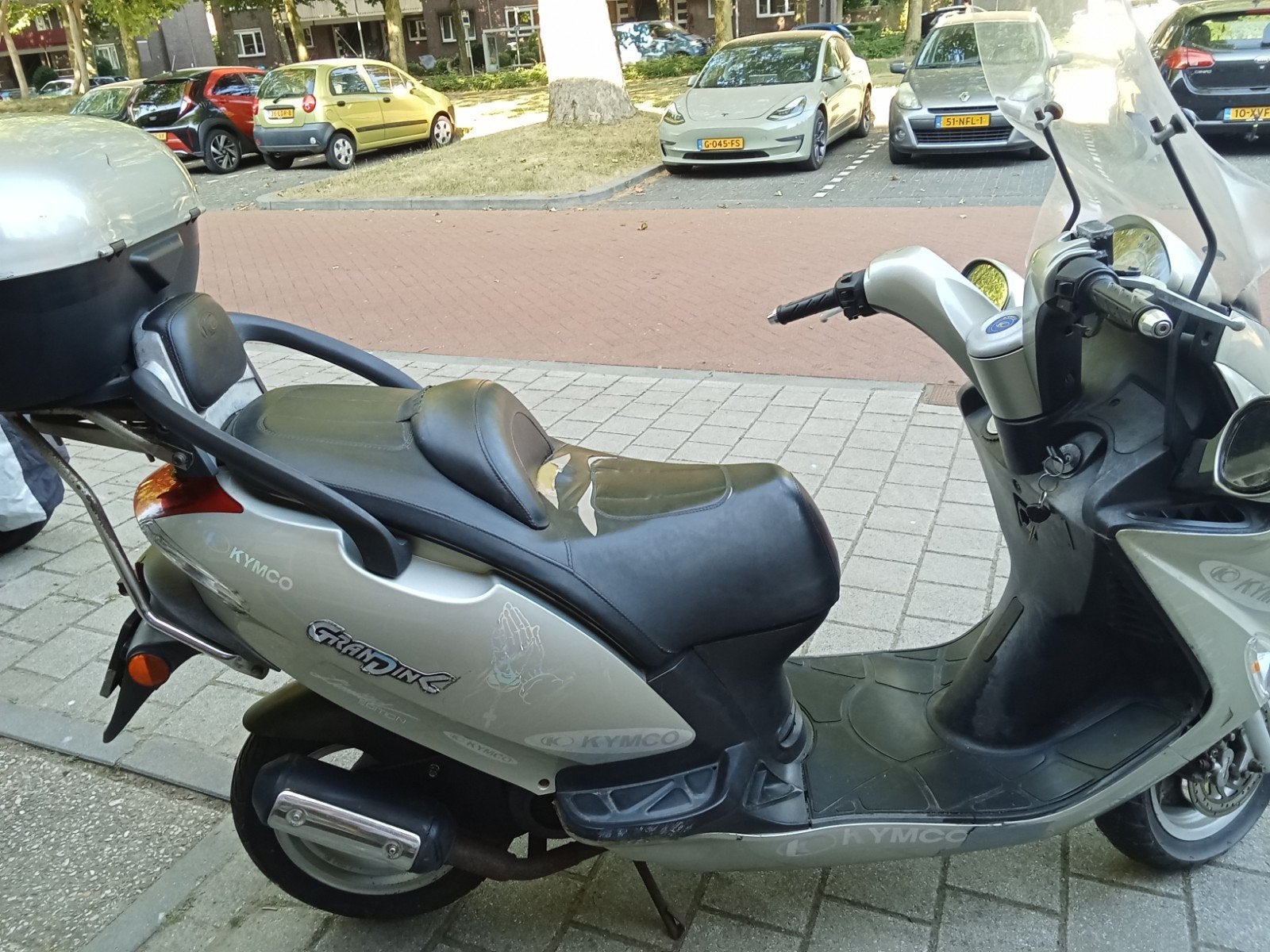 Kymco grand dink50, Ophalen, Kymco, Zo goed als nieuw, Benzine
