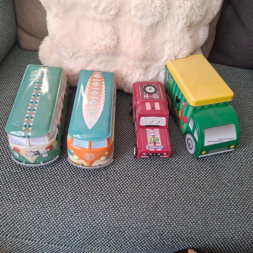 Blikken VW busjes en Renault busje, Ophalen of Verzenden, Gebruikt, Auto's