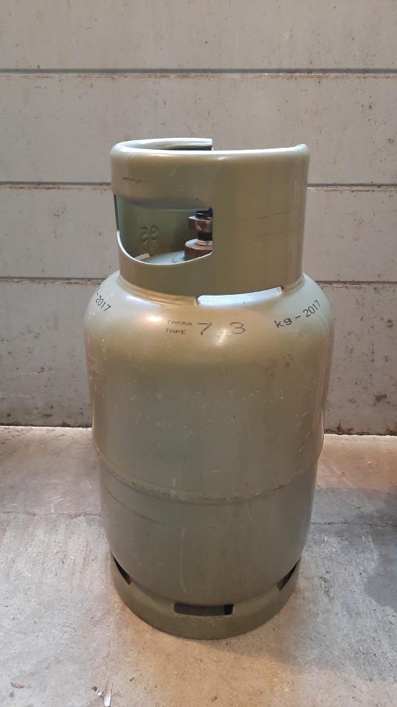 Kleine Gasfles 5KG Bijna Vol!, Ophalen, Gebruikt