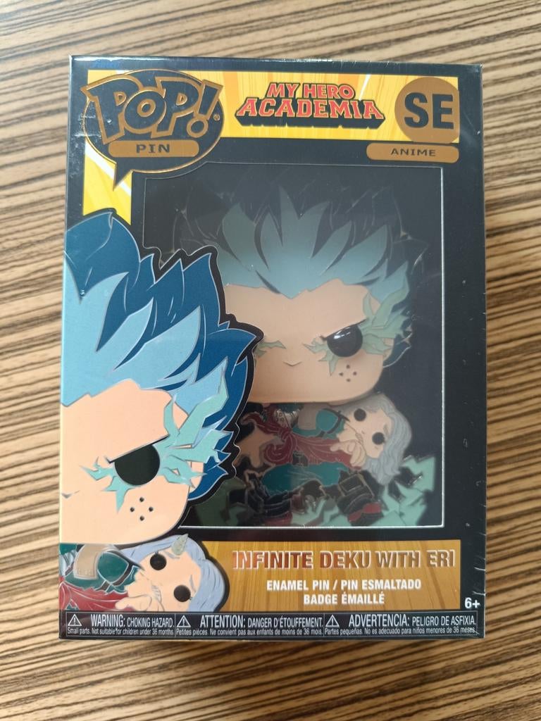Funko Pop! Pin My Hero Academia Infinite Deku with Eri, Verzenden, Nieuw