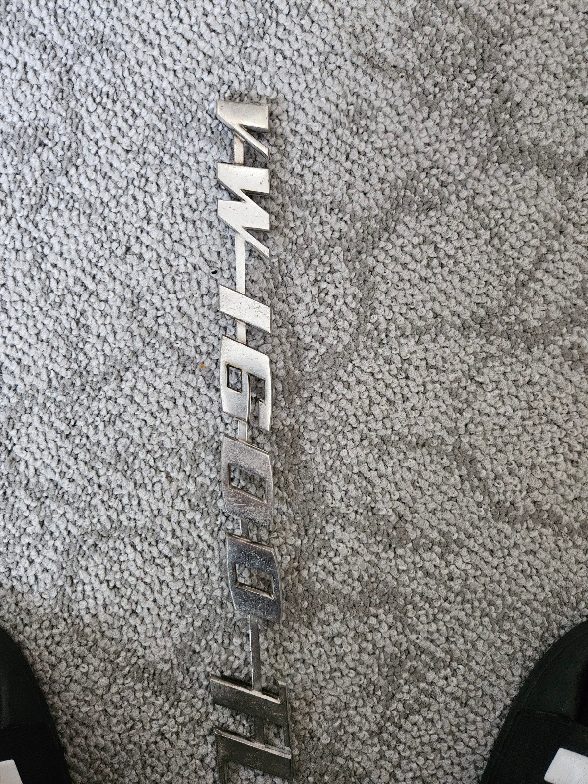 VW-1.6 Embleem - Origineel en Gebruikt, Auto-onderdelen, Ophalen of Verzenden, Gebruikt, Volkswagen