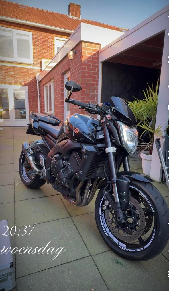 Yamaha FZ1N 2008, Ophalen, Gebruikt