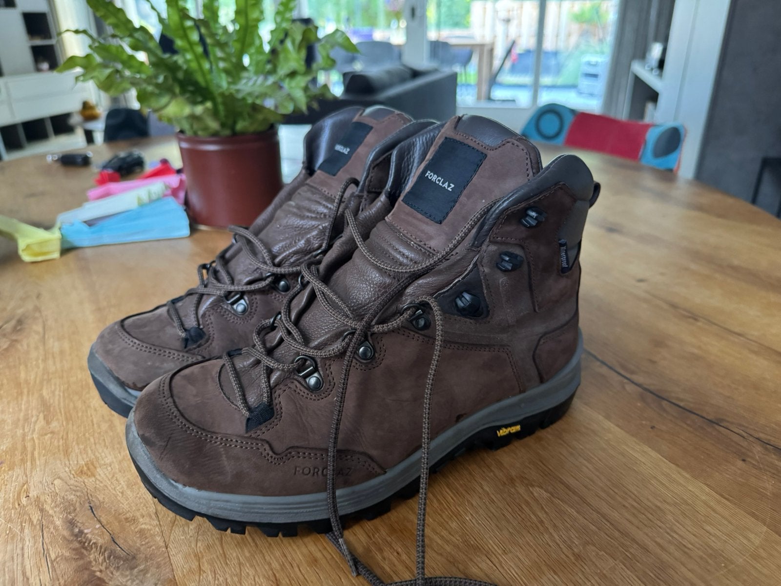 Forclaz MT500 Leren Wandelschoenen (Waterdicht/Vibram)- 44, Ophalen of Verzenden, Zo goed als nieuw, Schoenen