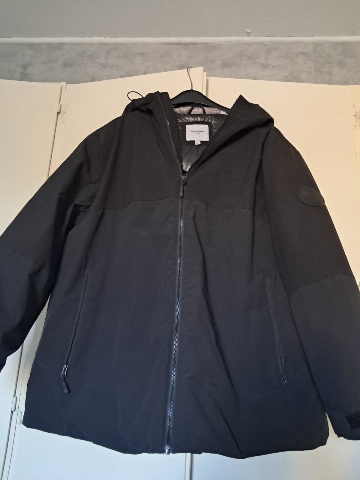 Winterjas Jack en jones, Ophalen of Verzenden, Zwart, Jas of Mantel