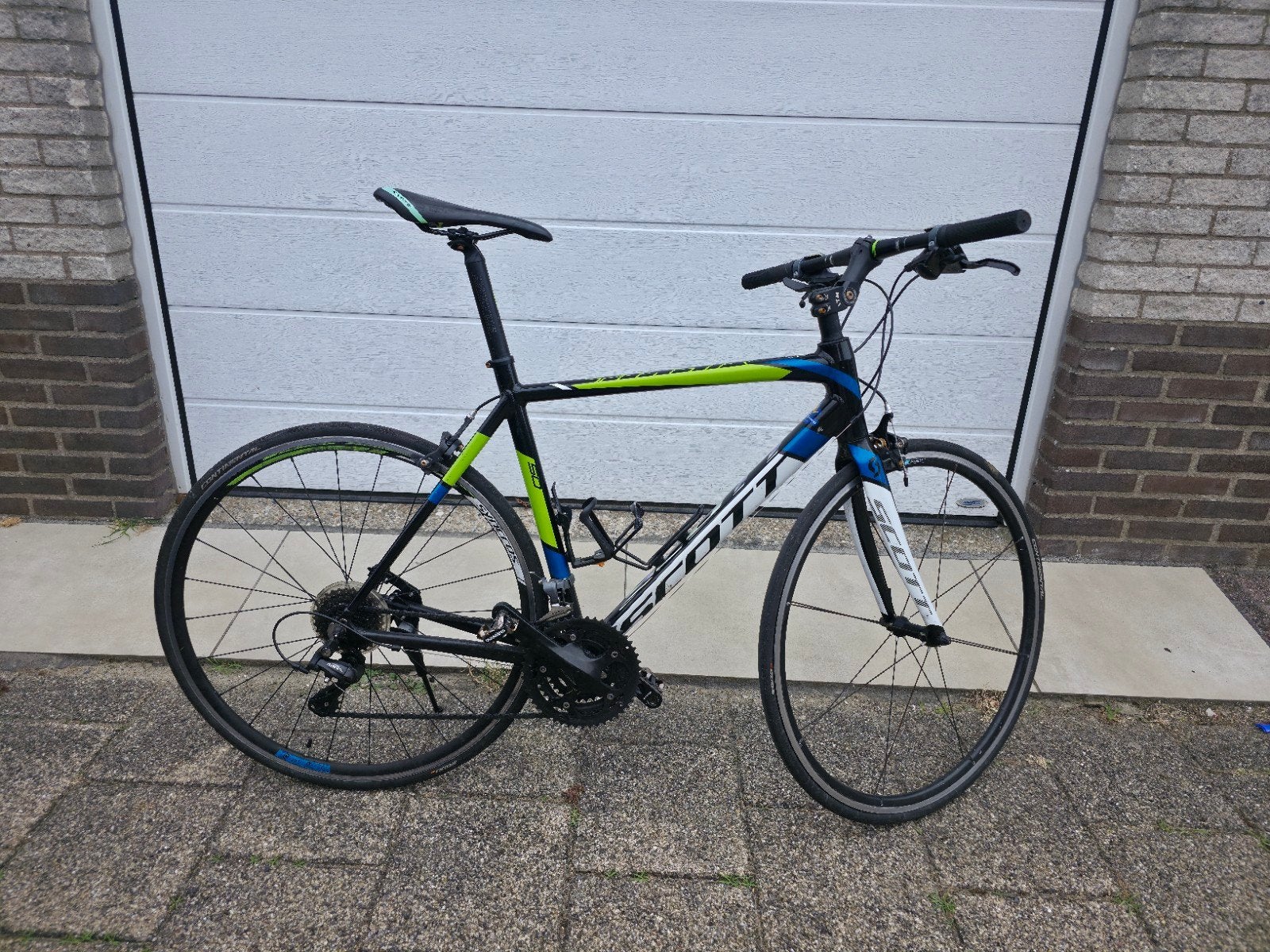 Scott racefiets, Fietsen en Brommers, Fietsen | Racefietsen, Gebruikt, Aluminium, Meer dan 20 versnellingen, Ophalen