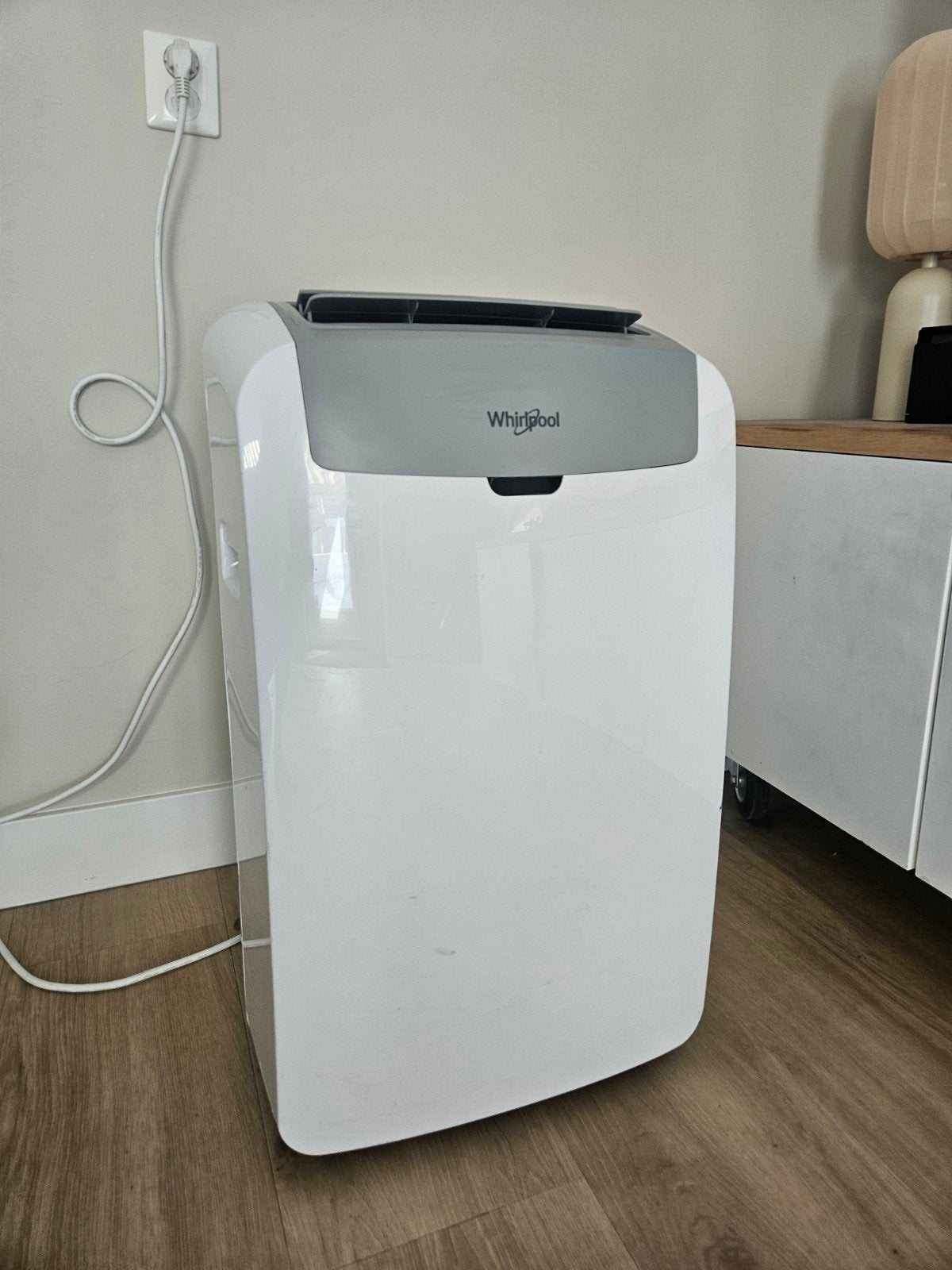 Whirlpool PACW12HP Mobiele Airco - Koelen & Verwarmen, Ophalen, Koelen en Ontvochtigen, Minder dan 60 m³, Timer