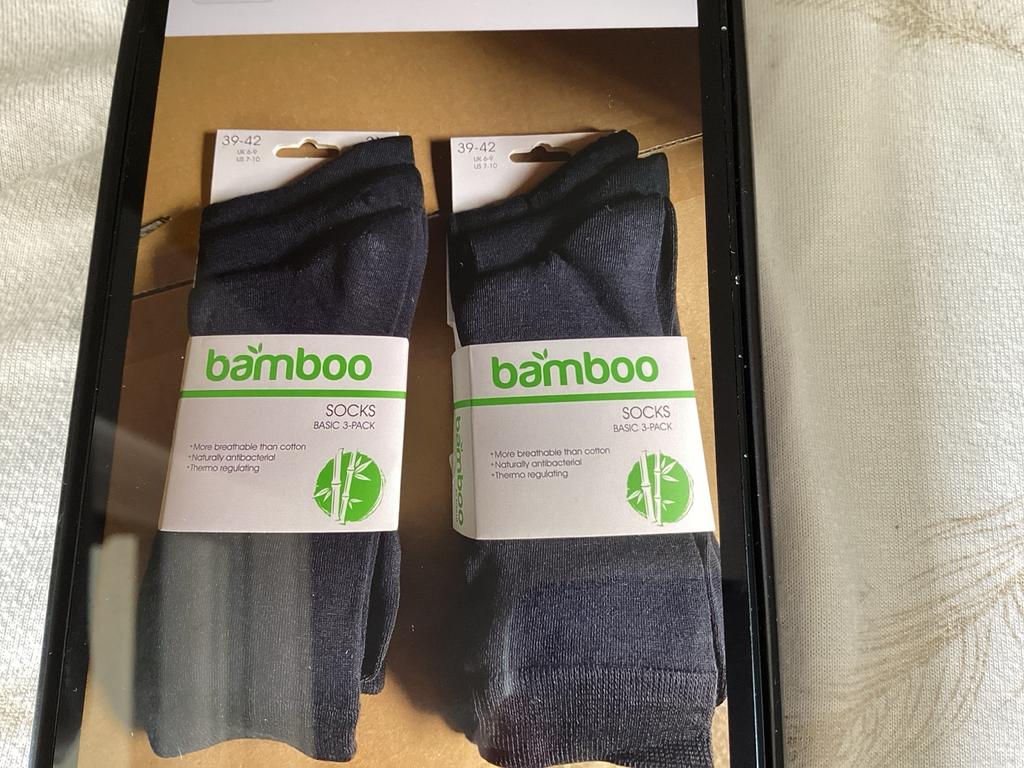 Bamboo sokken bundels 3 paar effen kleuren en maten, Jaap Textiel, 7471DW, Zwart, Nieuw