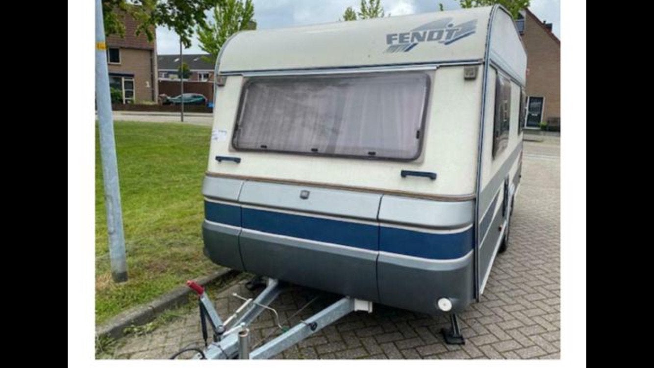Zeer nette Fendt karaat 450, Caravans en Kamperen, Treinzit, Tot en met 3, Particulier, Fendt