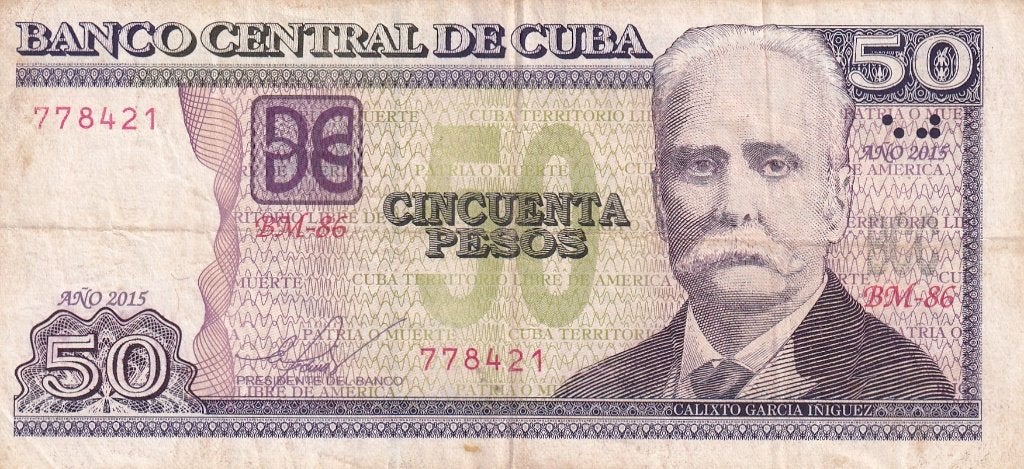 Cuba 50 pesos 2015, Verzenden, Midden-Amerika, Los biljet