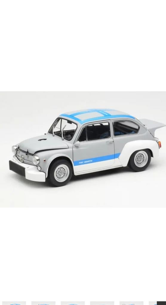 Ik zoek naar Fiat Abarth 1000 TCR Schaalmodel 1:18, Hobby en Vrije tijd, Modelauto's | 1:18, Ophalen of Verzenden, Zo goed als nieuw