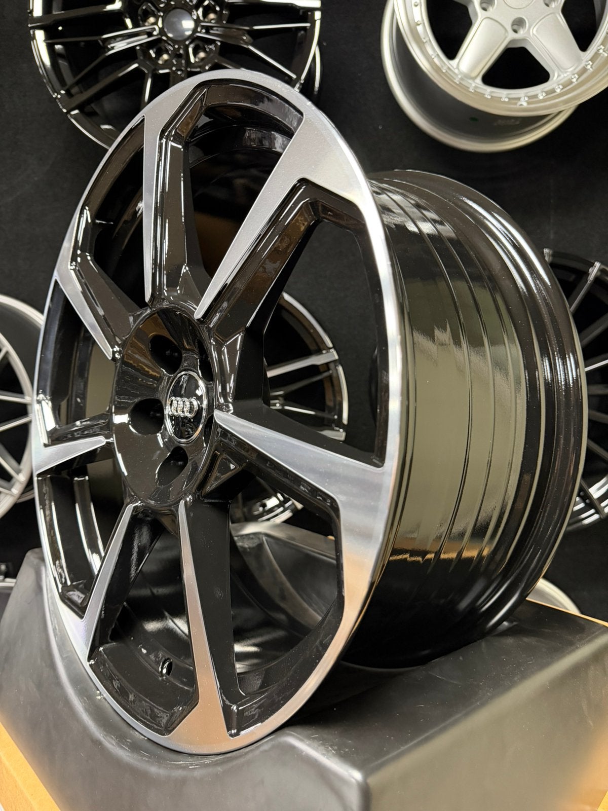 17 inch velgen voor Audi S1 look 5x100 A1 Volkswagen Polo, Auto-onderdelen, Banden en Velgen, Velg(en), Nieuw, 17 inch, Ophalen of Verzenden
