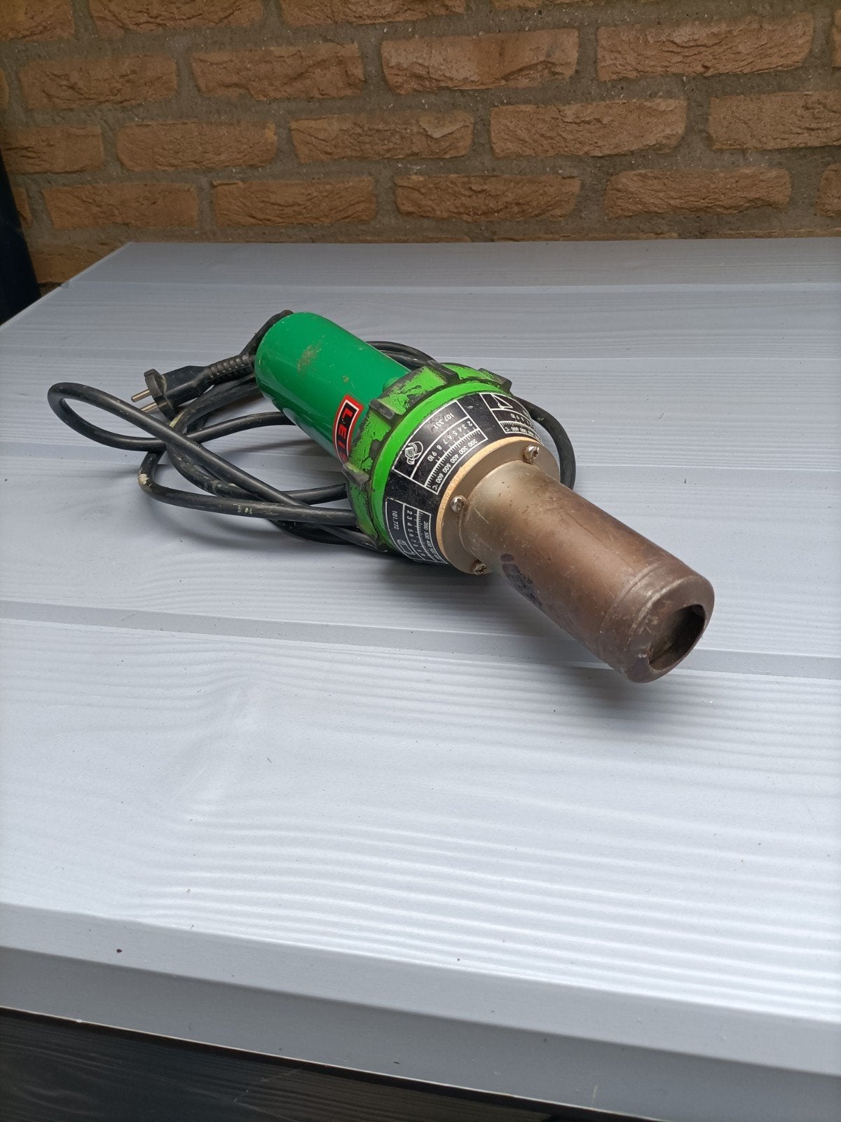 Leister  warmtefohn, Doe-het-zelf en Verbouw, Ophalen, Gebruikt