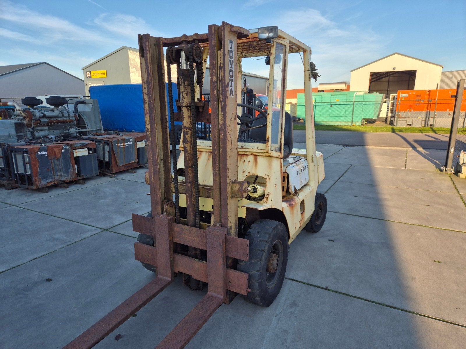 Toyota diesel 2.5 ton heftruck, Zakelijke goederen, Machines en Bouw | Heftrucks en Intern transport, 2000 tot 3000 kg, Ophalen of Verzenden