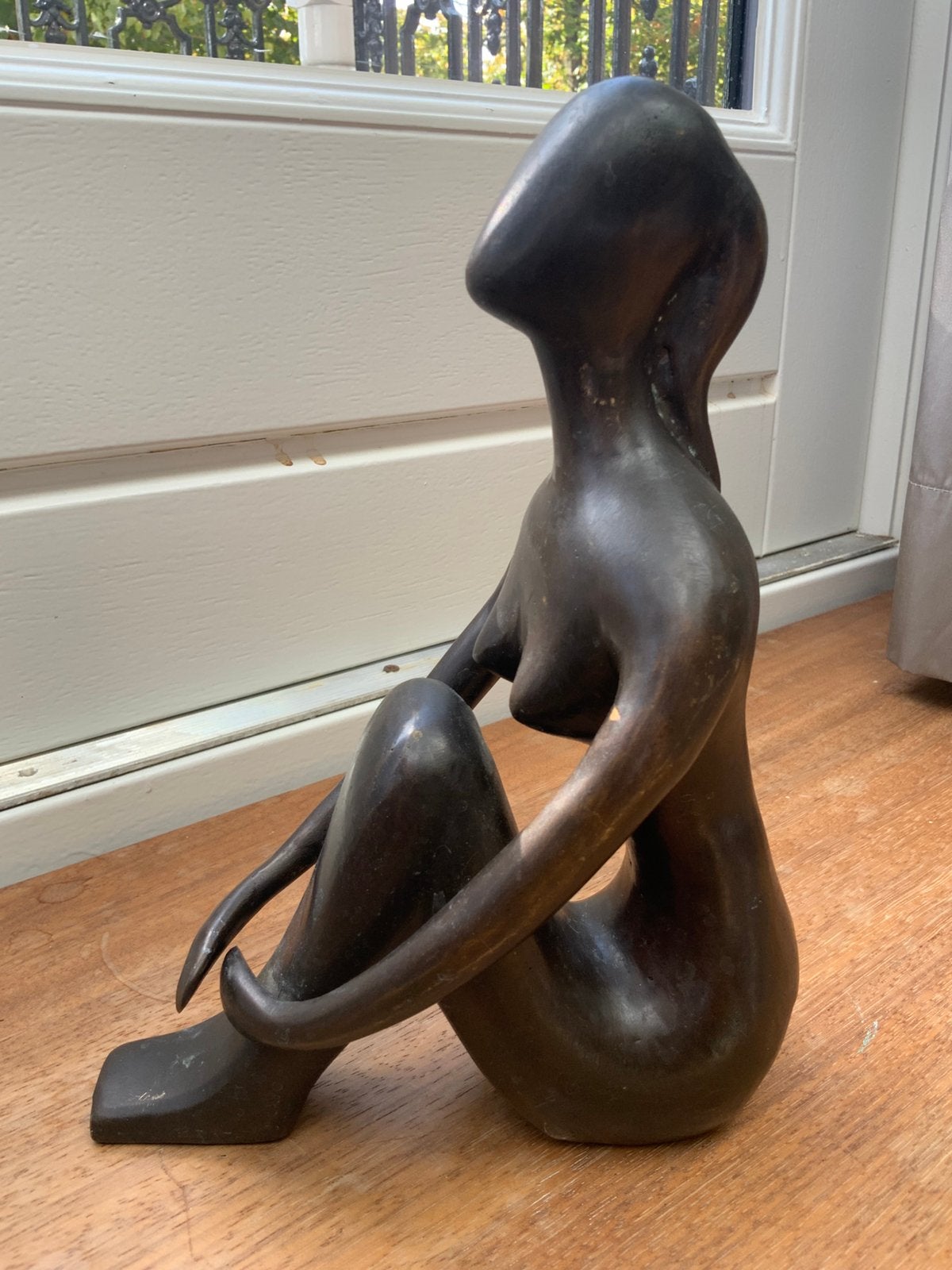 Massief Bronzen Beeld Modern Abstract / Art Deco (25 cm), Ophalen of Verzenden