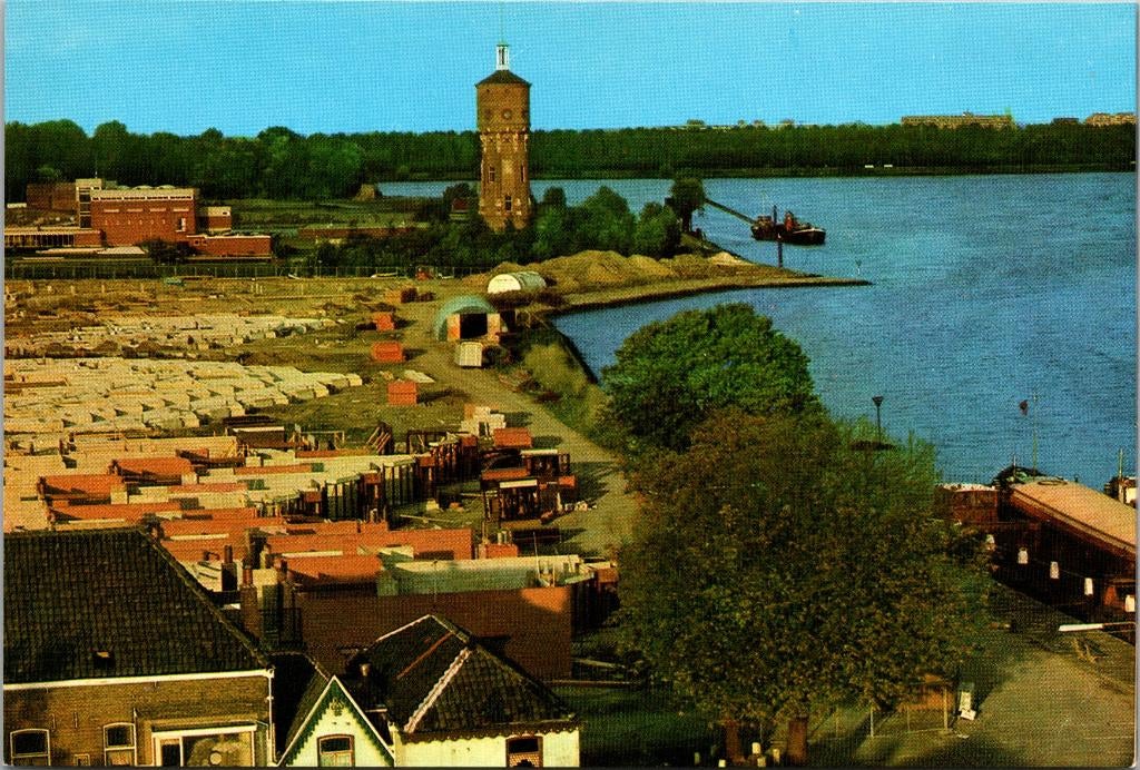 Zwijndrecht - Watertoren, Verzenden, 1960 tot 1980, Ongelopen, Zuid-Holland