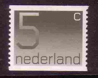 Nederland 1976 1108a Crouwel 5c rol, Postfris, Ophalen of Verzenden, Na 1940, Postfris