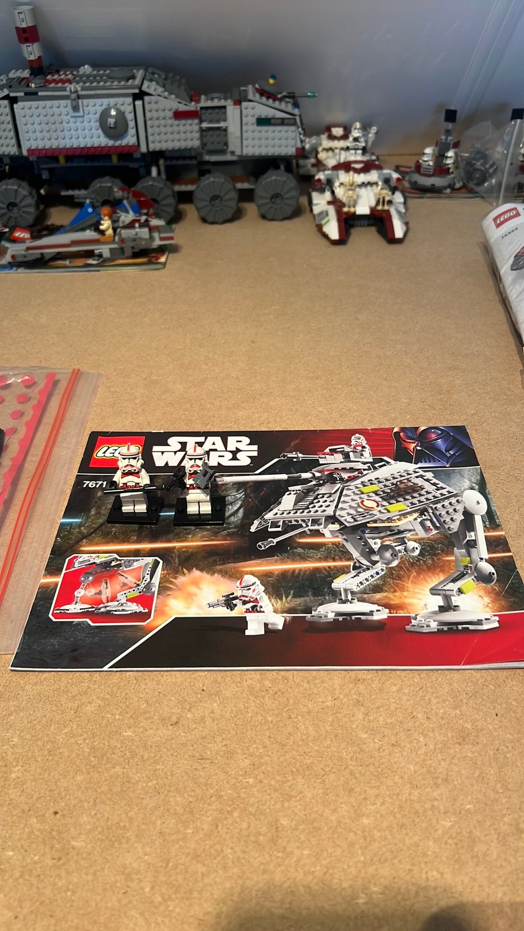 Lego 7671 Star Wars AT-AP (zonder doos), Kinderen en Baby's, Speelgoed | Duplo en Lego, Ophalen of Verzenden, Zo goed als nieuw