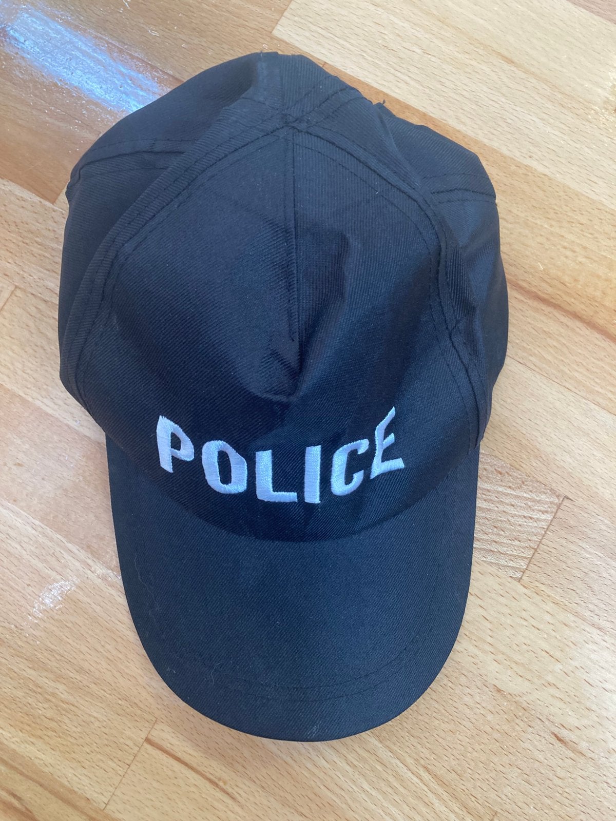 zwarte politie-pet, Ophalen, Zo goed als nieuw, Jongen of Meisje, Pet