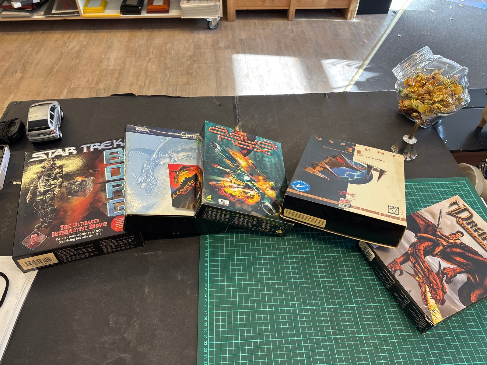 Star Trek, Magic Carpet, AquaNox, Descent, Drakan PC games, Overige genres, 1 speler, Ophalen of Verzenden, Zo goed als nieuw