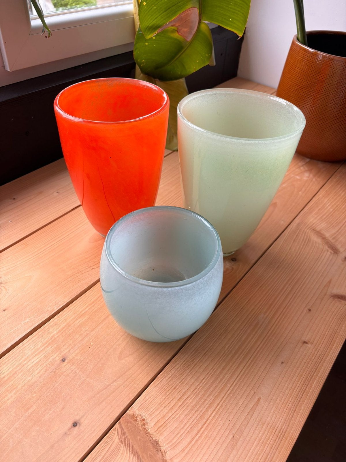 3 vazen van Eva solo, Tuin en Terras, Ophalen, Rond, Zo goed als nieuw, Aardewerk
