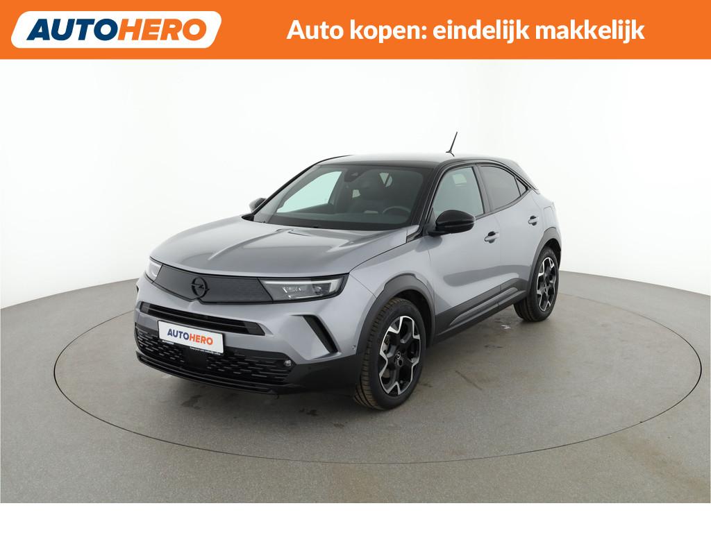 Opel Mokka-e Ultimate 50-kWh 11kw bl. l WC96220 l (bj 2022), 136 pk, Met garantie (alle), Alcantara, 1498 kg