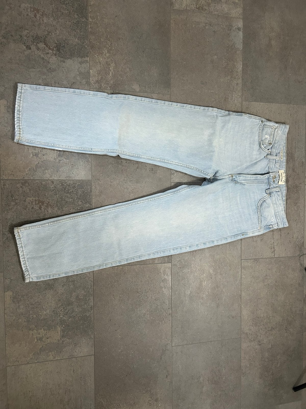 Pull & Bear Spijkerbroek Heren Maat 40 - Lichtblauw, Kleding | Heren, Spijkerbroeken en Jeans, Ophalen, Gedragen, Blauw, W40 - W42 (confectie 56/58)