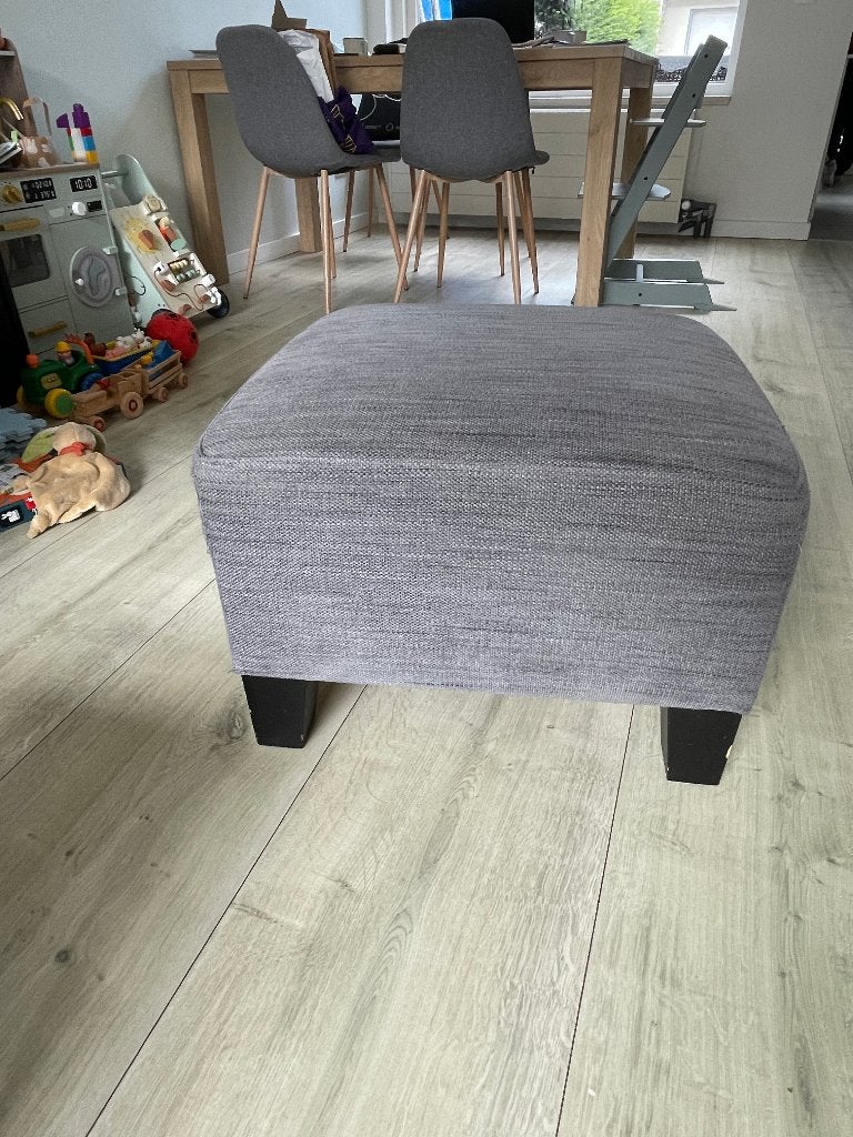 Poef vierkant Ikea, Ophalen, Gebruikt, Stof, 50 tot 75 cm