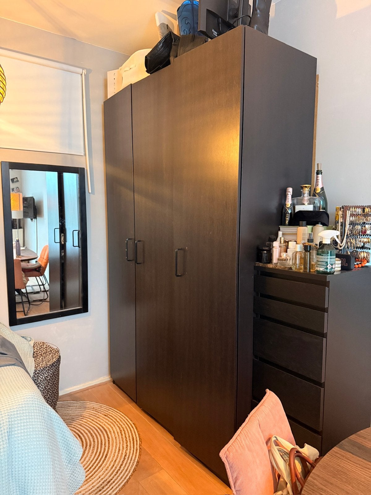 Ikea kledingkast, Huis en Inrichting, Ophalen, Zo goed als nieuw, 50 tot 75 cm, 200 cm of meer