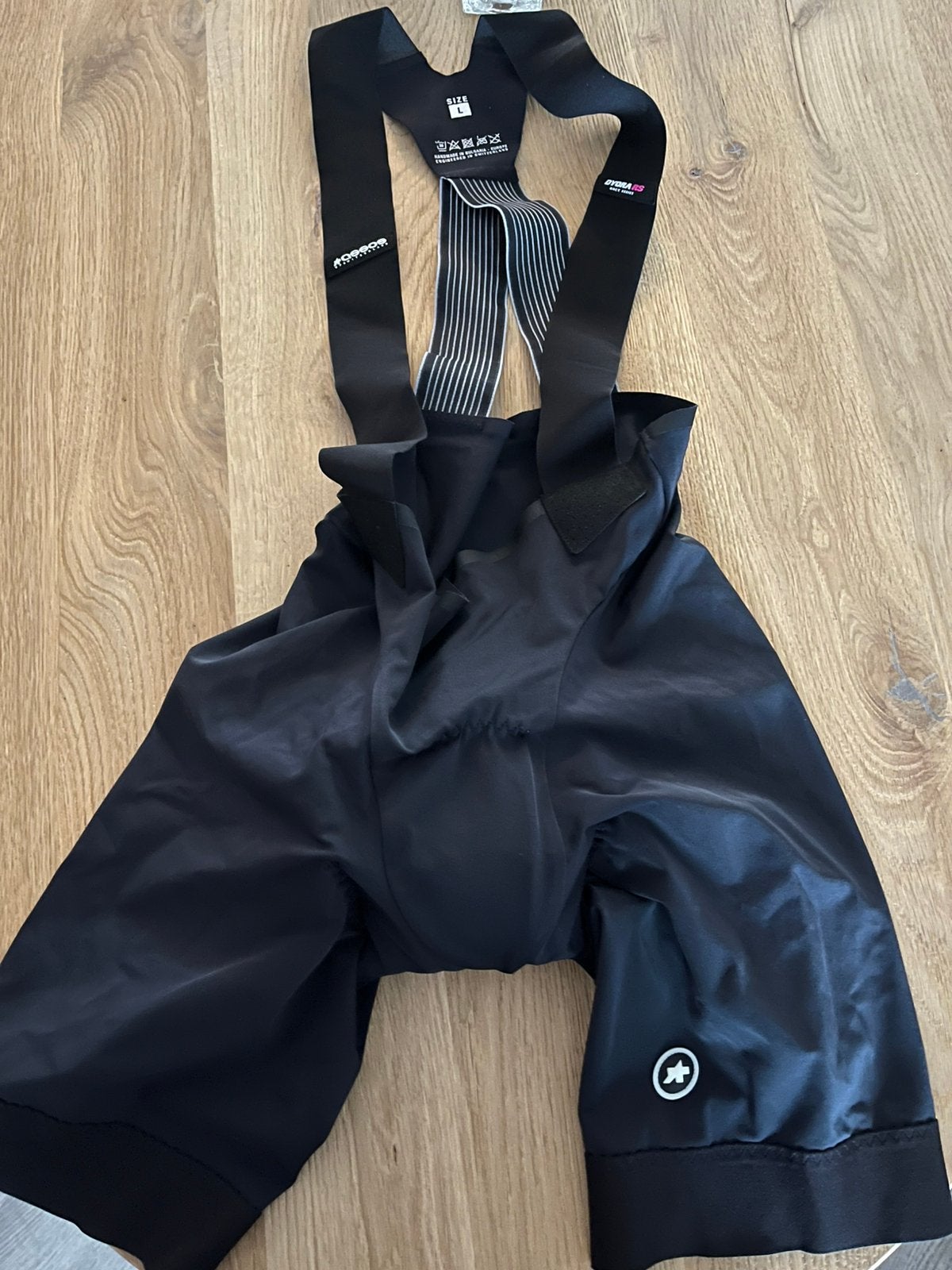 Assos fietsbroek/bibshort dames Dyora RS Summer S9 - maat L, Fietsen en Brommers, Ophalen of Verzenden, Zo goed als nieuw, L, Dames