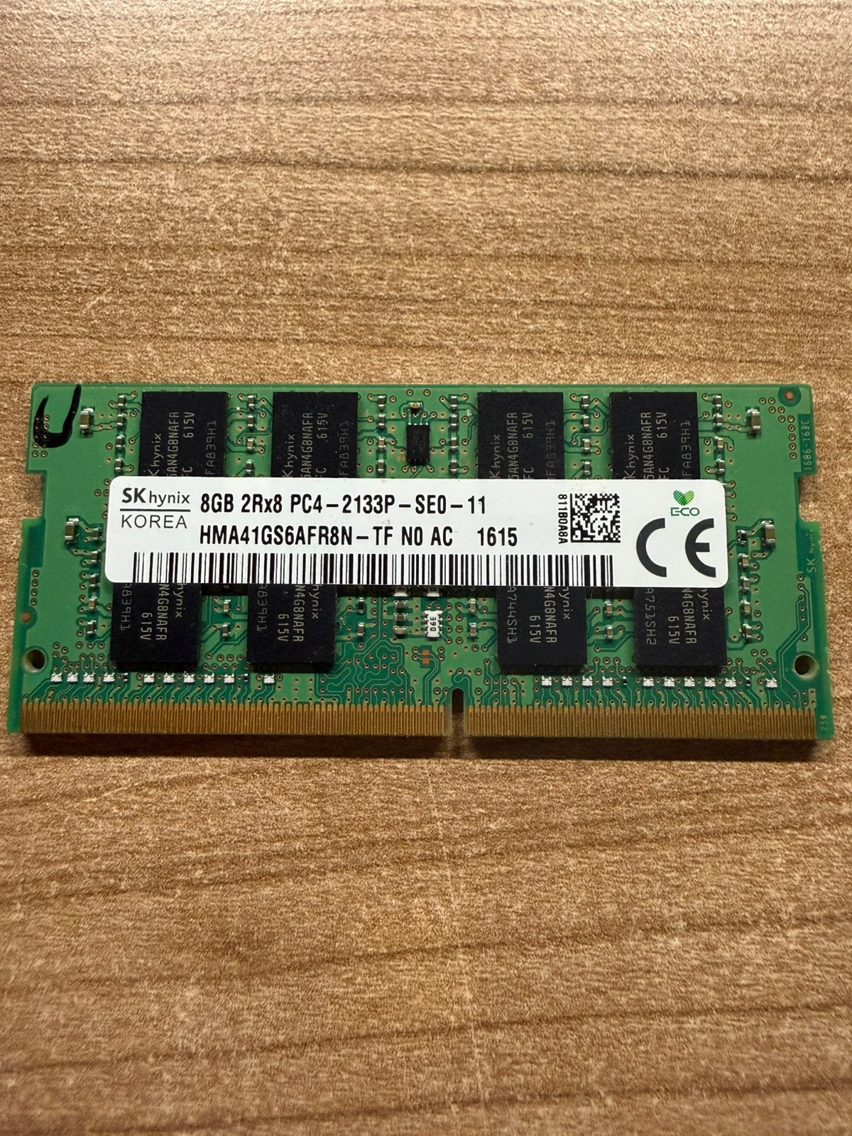 SK hynix 8GB 2133mhz ddr4 Sodimm, Computers en Software, RAM geheugen, Zo goed als nieuw, Laptop, 8 GB, DDR4, Ophalen of Verzenden
