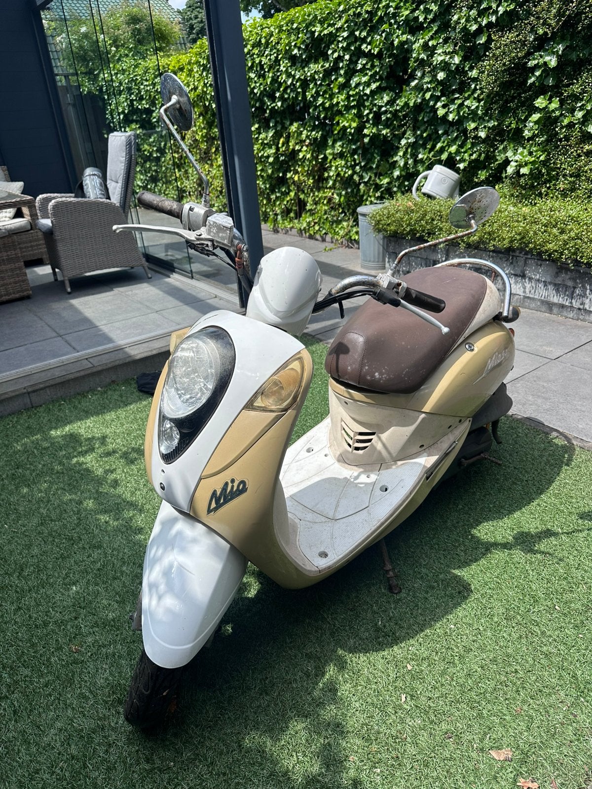 SYM Mio 2006 (45 km/u) – 16.365 km – opknapper / project, Fietsen en Brommers, Scooters | SYM, Gebruikt, Mio, Maximaal 45 km/u