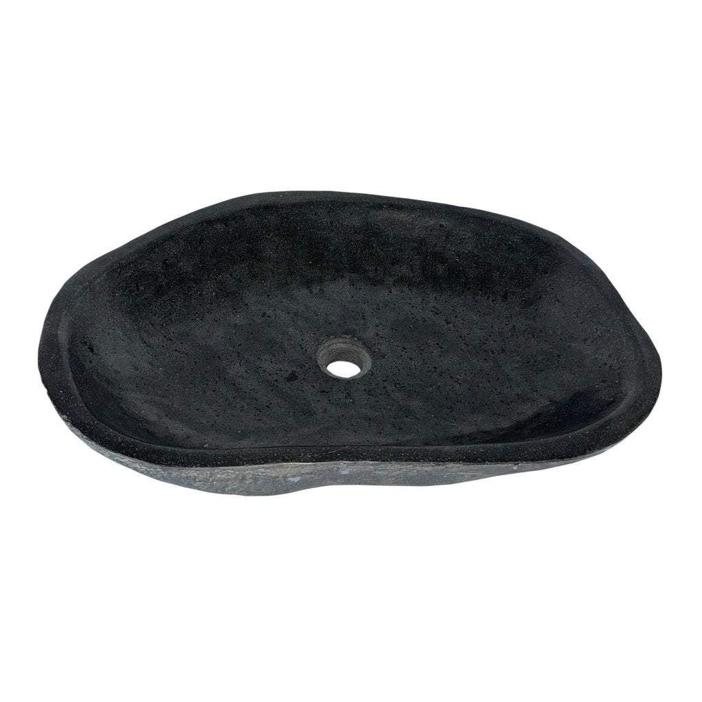 Wasbak | Wastafel | Natuursteen | 60-70x38-43cm | Ovaal, Wasbak of Wastafel, 25 tot 50 cm, Nieuw, Lendo Online